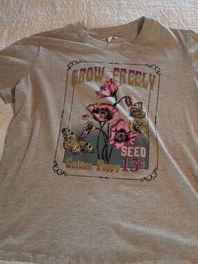 Maurices Neutral Crewneck Tee in Light Beige